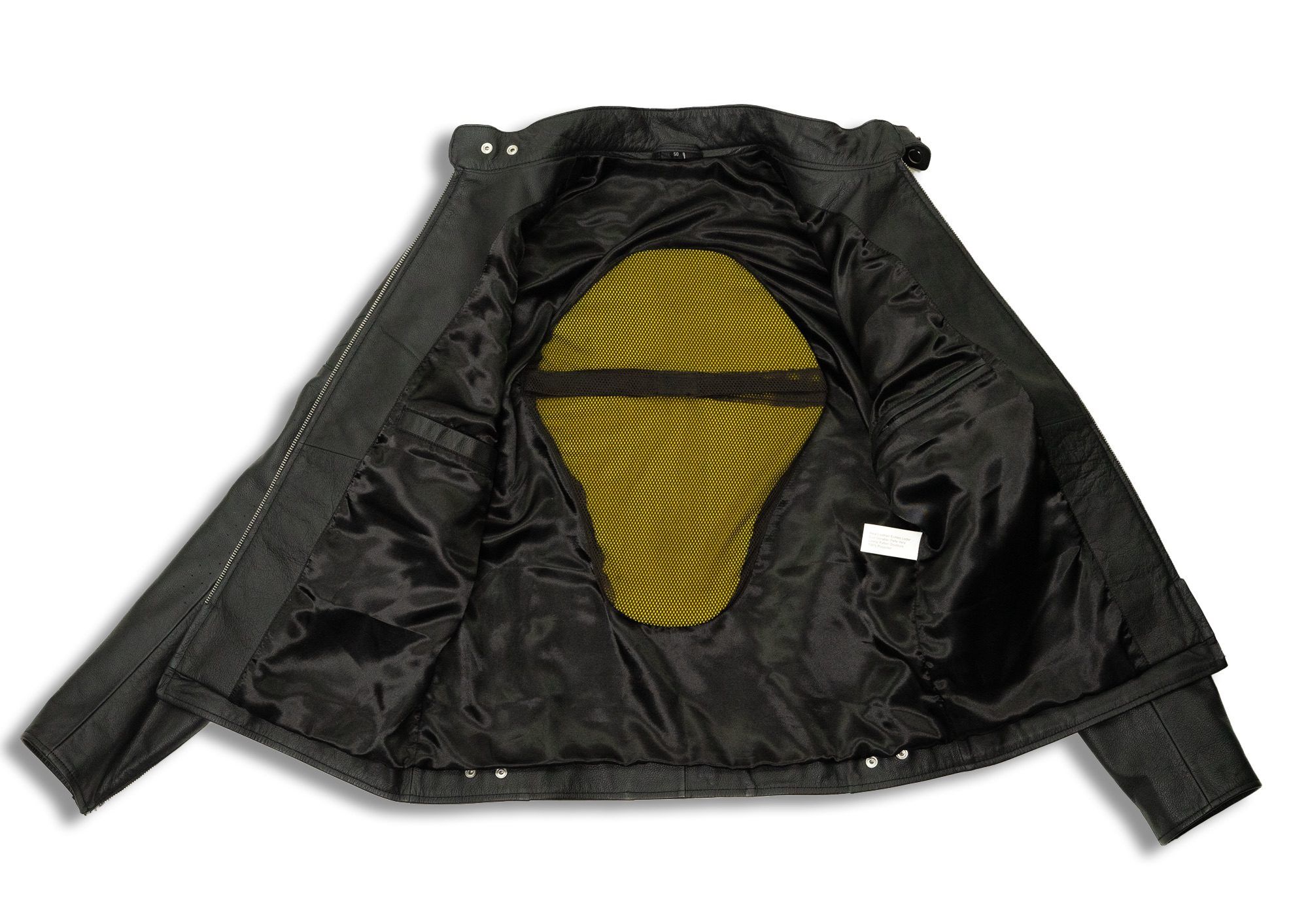 Heavy Biker Jacket With Pad Slots (7)