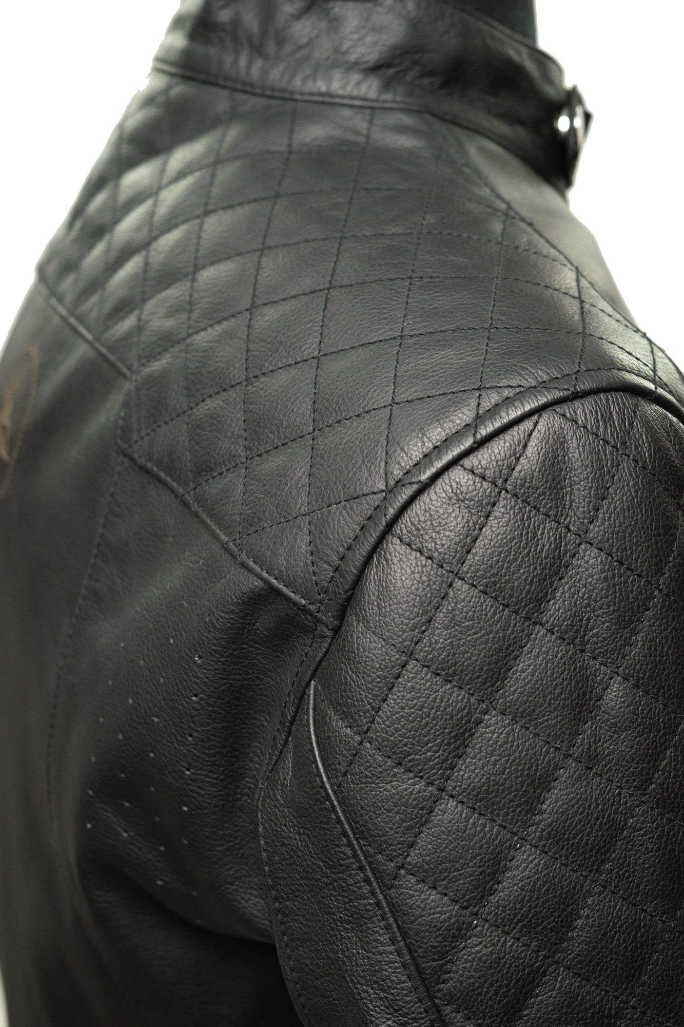 Heavy Biker Jacket With Pad Slots (8)