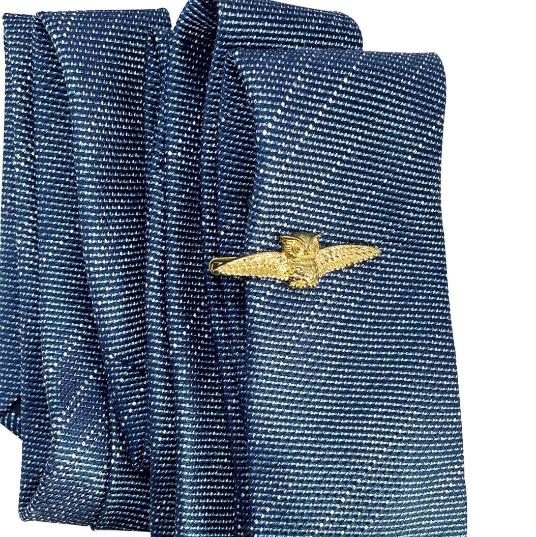 gold owl tieclip (3)